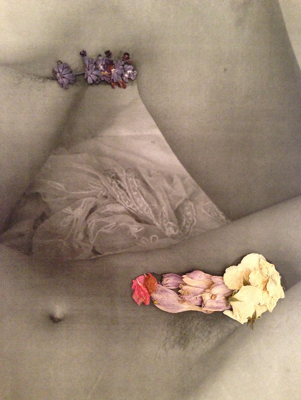 Kelsey Shwetz 'Lovers with Flowers' Photograph 2013