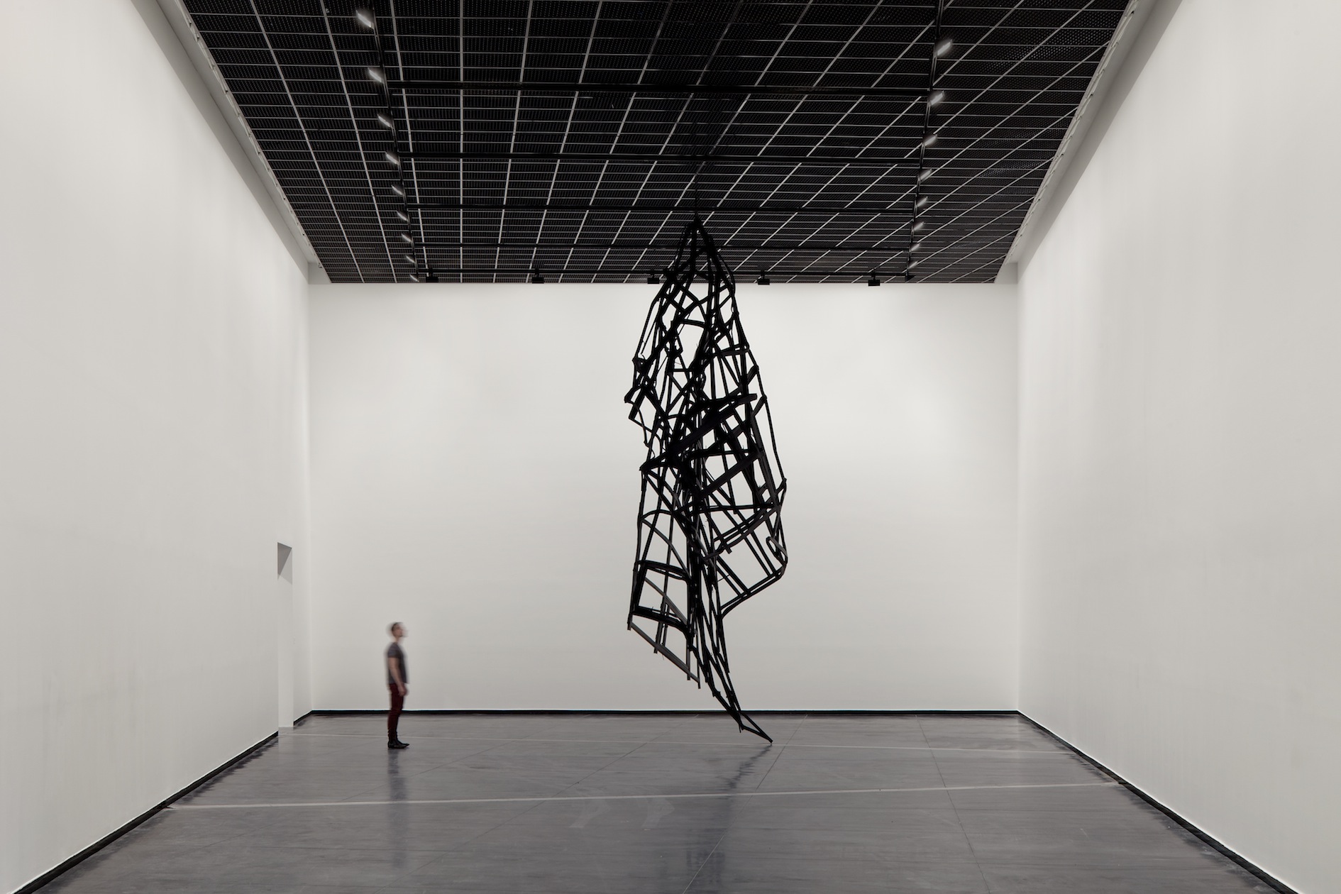 Installation view, 'Regional Modernities', Monica Sosnowska, ACCA.  2013.