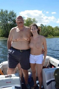 "Another example of the extreme inequality of chests. His breasts can be shown off all the time, but mine have to be covered. Its discrimination, pure and simple."
