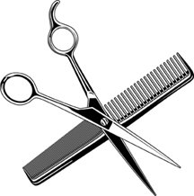 scissors-comb